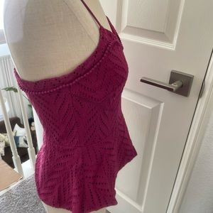 Cotton polyester gorgeous spaghetti strap top